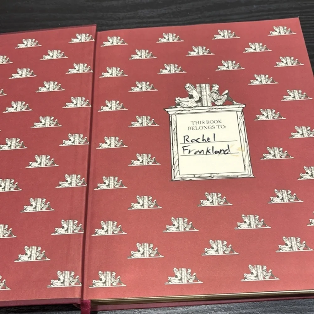 Little Women Illustrated Coffee Table Book - Burgundy